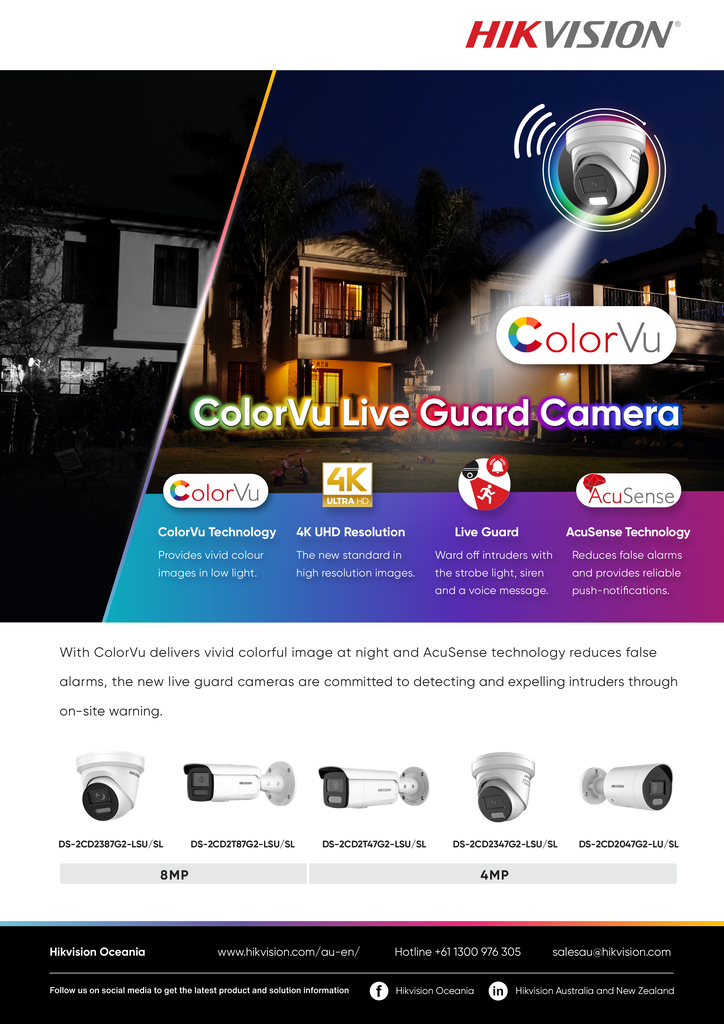 HikVision ColourVu Info Page 1