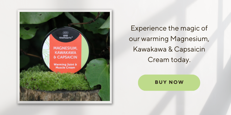 Magnesium, Kawakawa & Capsaicin Cream buy now