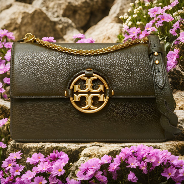 Tory Burch Moose Pebbled Kira Leather Crossbody Bag, Best Price and  Reviews