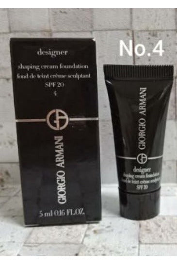 Buy Giorgio Armani Designer Shaping Cream Foundation SPF20 - 4 [5 ml]