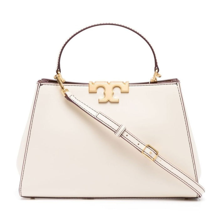 Tory Burch Ivory & Goldtone Mini Miller Leather Crossbody Bag, Best Price  and Reviews