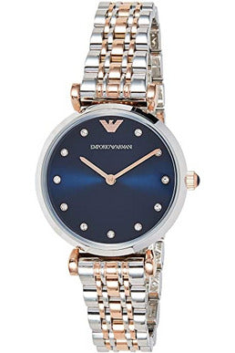 Buy Emporio Armani Women's Quartz Stainless Steel Silver 32mm Watch 11092