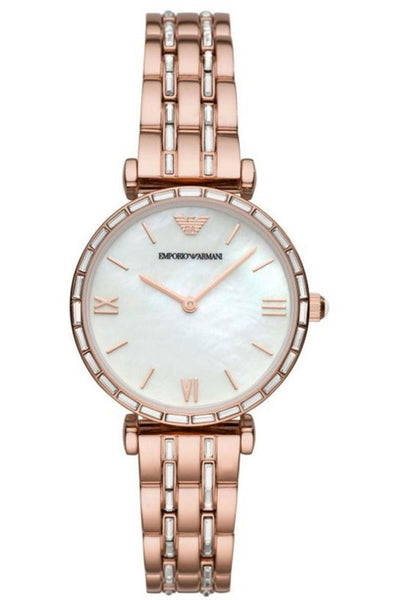 Buy Emporio Armani Women's Analog Stainless Steel Mother of Pearl Dial 32mm  Watch 11294