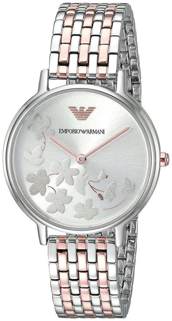 Buy Emporio Armani Women's Analog Stainless Steel Silver Dial 36mm Watch -  AR11113