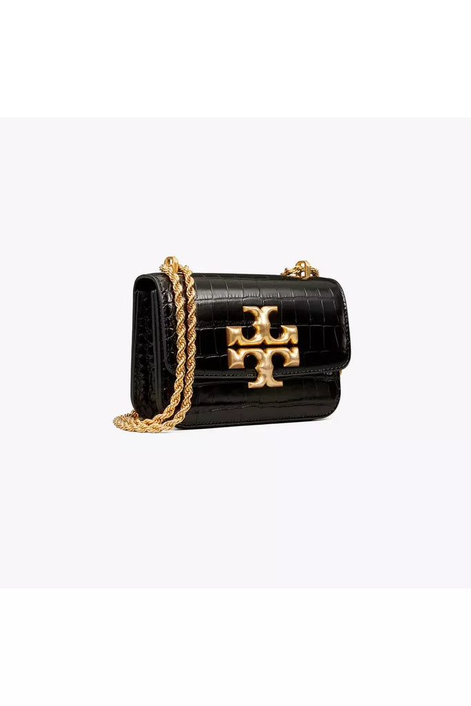 Tory Burch Eleanor Small Bag - Black Crocodile | HIGH STREET PAKISTAN