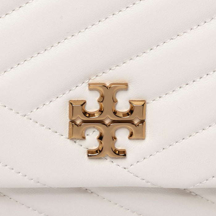 Tory Burch Kira Chevron Convertible Shoulder Medium Bag - New Ivory