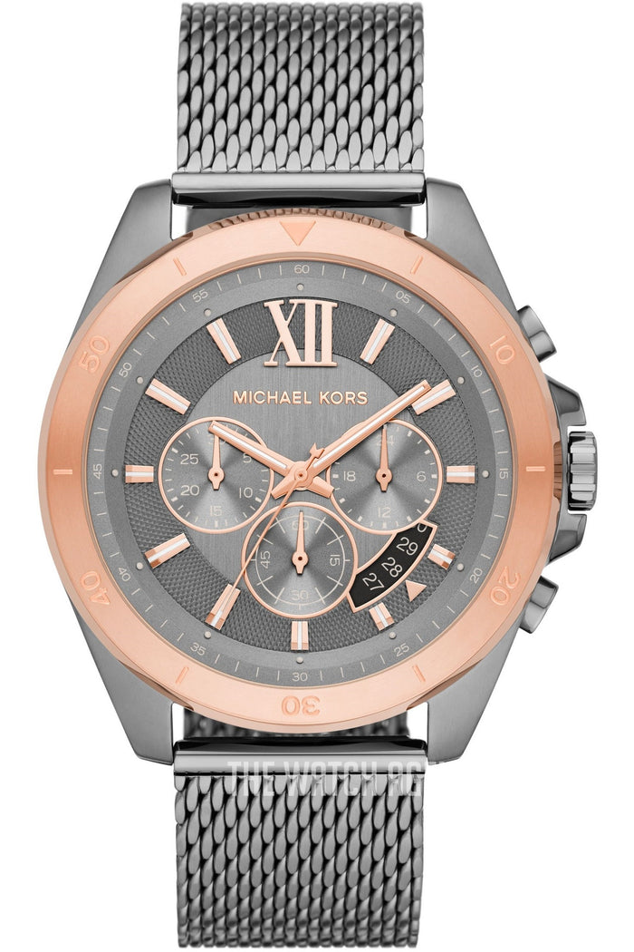 Buy Michael Kors Men's Stainless Steel Gray Dial 45mm Watch - 8868