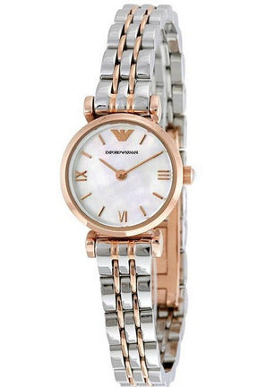 Buy Emporio Armani Women's Analog Stainless Steel Mother of Pearl Dial 22mm  Watch 1764