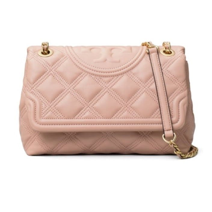 Tory Burch Fleming Soft Convertible Shoulder Medium Bag - Pink Moon