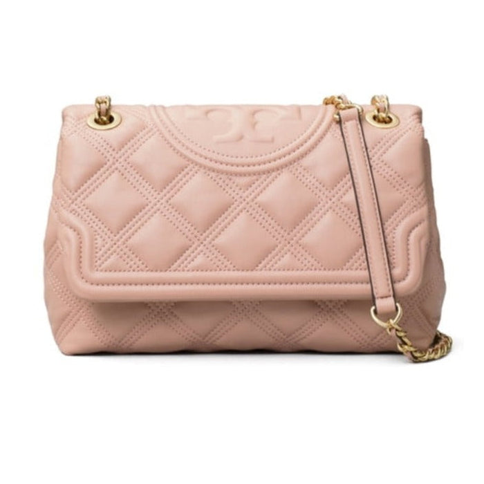 Tory Burch New Fleming Small Convertible Shoulder Bag Pink Magnolia