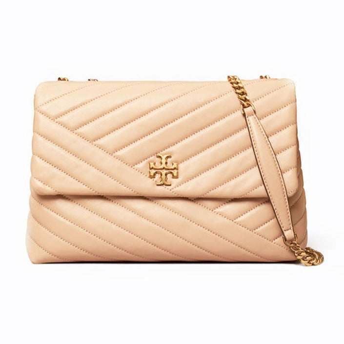 Tory Burch Kira Chevron Convertible Shoulder Medium Bag - Devon Sand