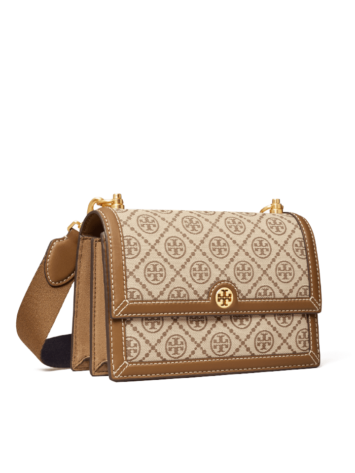 Tory Burch Jacqaurd Shoulder Bag - Brown | HIGH STREET PAKISTAN