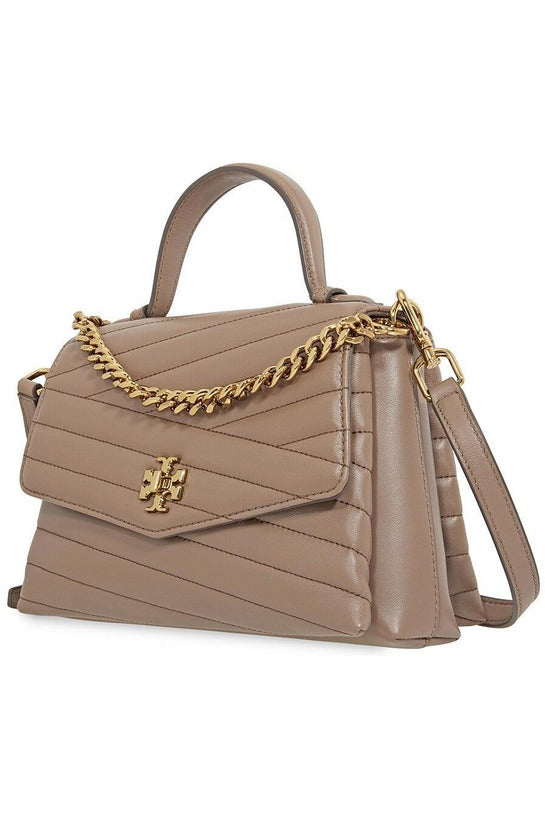 Tory Burch Kira Chevron Top-Handle Satchel - 61674 | HIGH STREET PAKISTAN