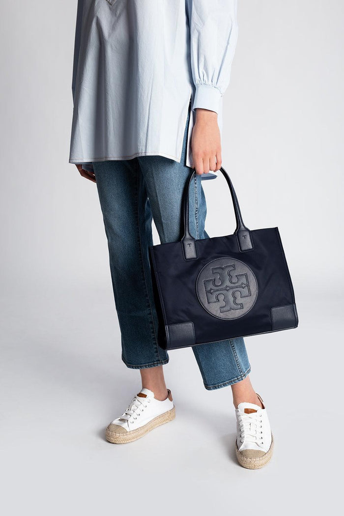 Tory Burch Ella Mini Tote Bag in Black - 80477 | HIGH STREET PAKISTAN