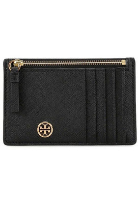 Tory Burch Robinson Slim Card Case in Black - 50211 | HIGH STREET PAKISTAN