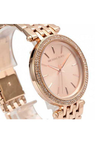 Michael Kors Darci Ladies Rose GoldPlated Bracelet Watch