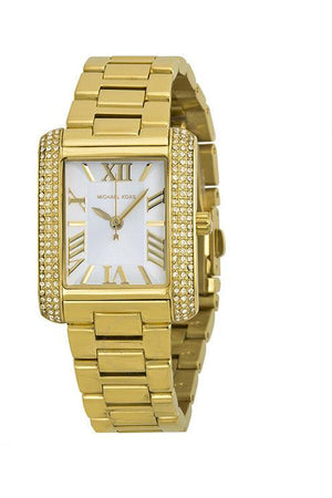 Buy Michael Kors Petite Emery Champagne Dial Gold-tone Ladies Watch- MK 3324