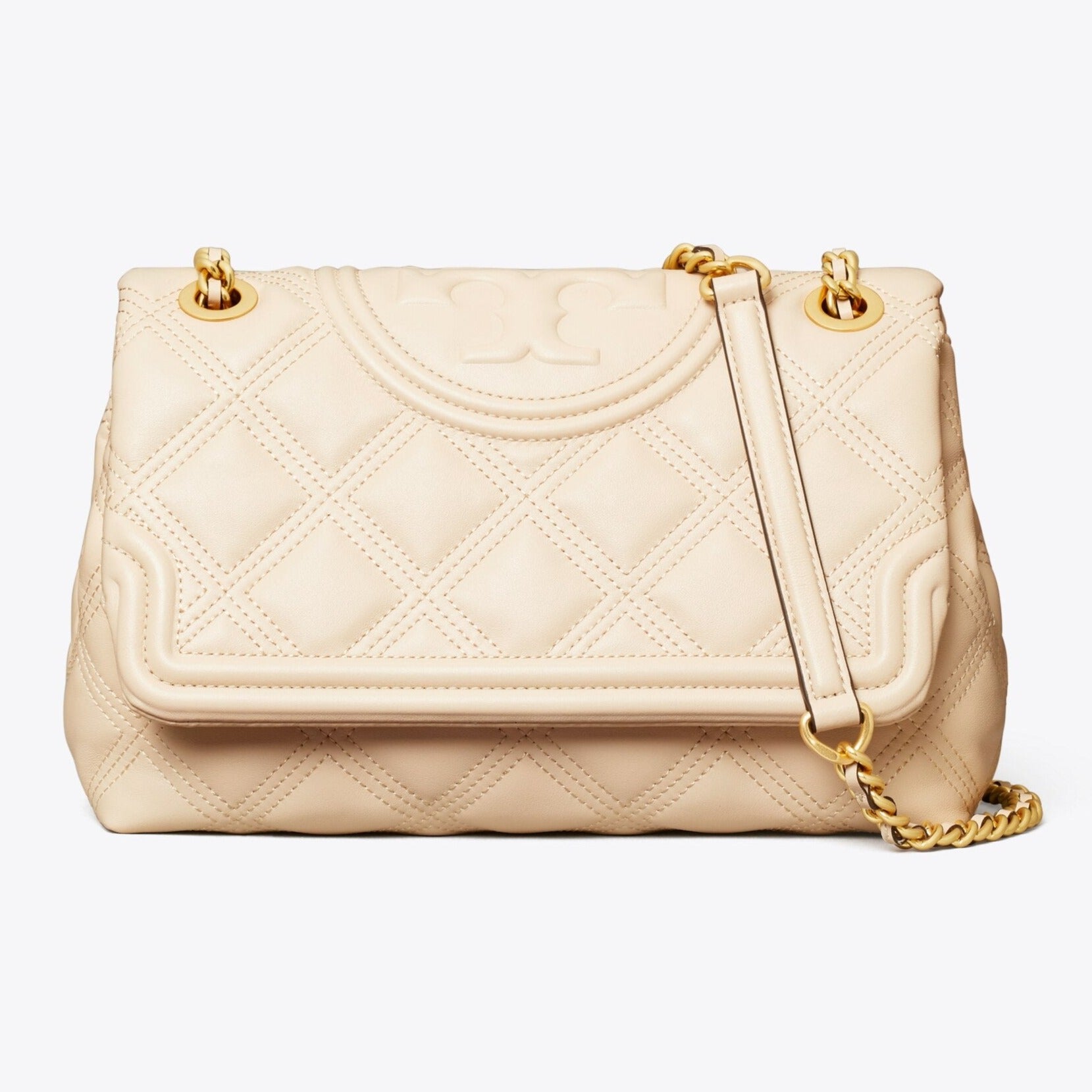 Buy Tory Burch Fleming Soft Convertible Shoulder Medium Bag - New Cream