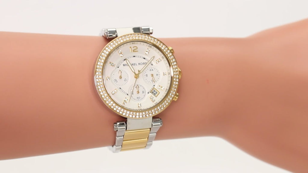 Buy Michael Kors Women's Quartz Stainless Steel Two-Tone Watch - MK5626