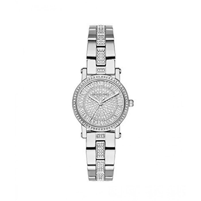 Michael Kors Camille Quartz Crystal Silver Dial Ladies Watch MK6843   Fadovn