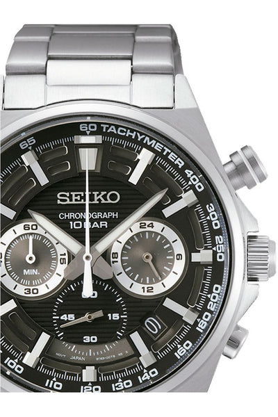 Buy Seiko SSB397P1 Conceptual Series Sports Chronograph Black Dial Quartz  Men's Watch