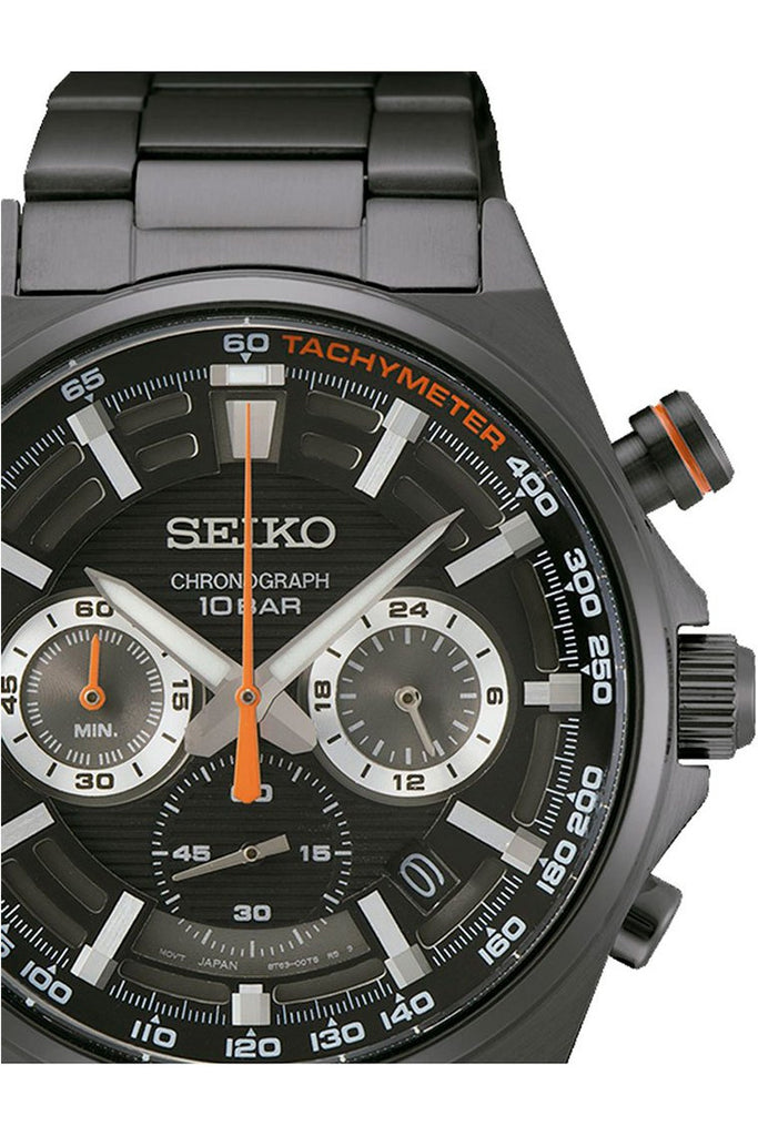 Buy Seiko SSB399P1 Conceptual Series Sports Chronograph Black Stainless  Steel Watch
