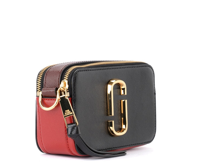 The Snapshot Small Camera Bag Black/Red  Womens Marc Jacobs (The) Bags -  Shesaharriette