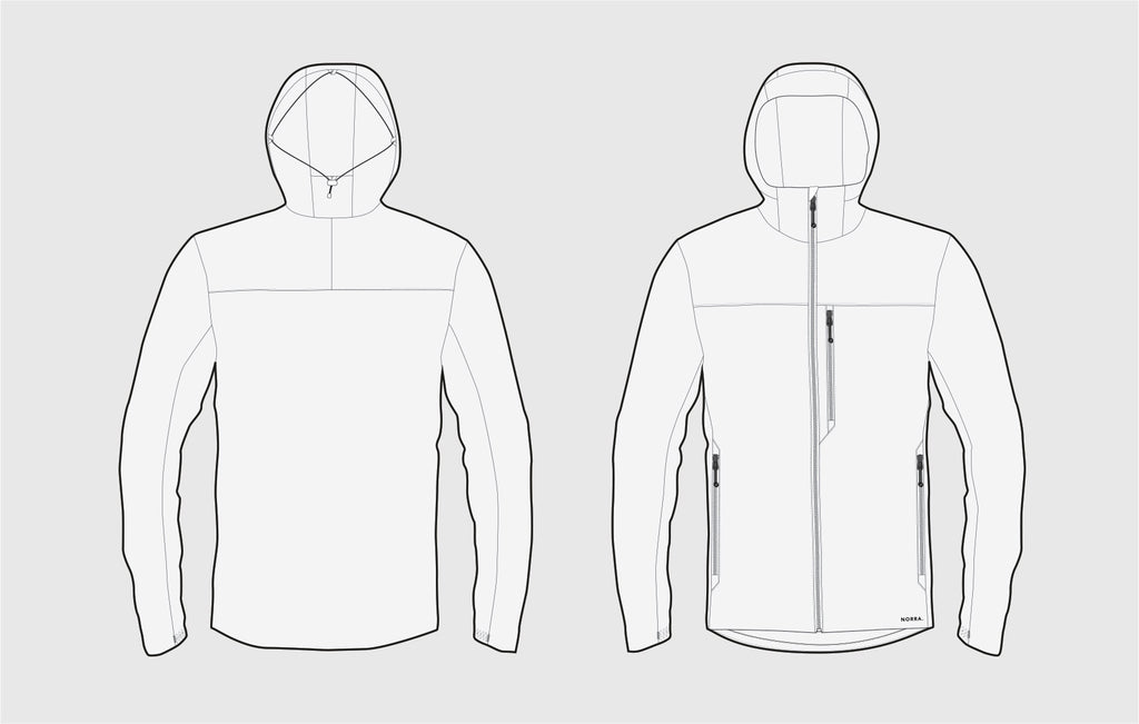 Illustration of insulation jacket.