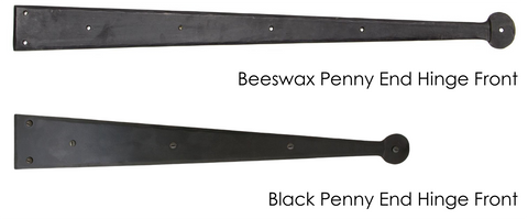 From The Anvil's Beeswax and Black Penny End hinge fronts