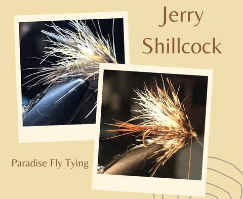 jerry shillcock paradise fly tying two flies for fly fishing