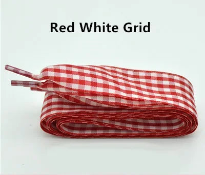 GETADME Lattice Shoelaces Combine Colorful Laces DIY Shoe Decoration Sports Casual Sneakers DE Traning Shoes Laces Make Shoes Different