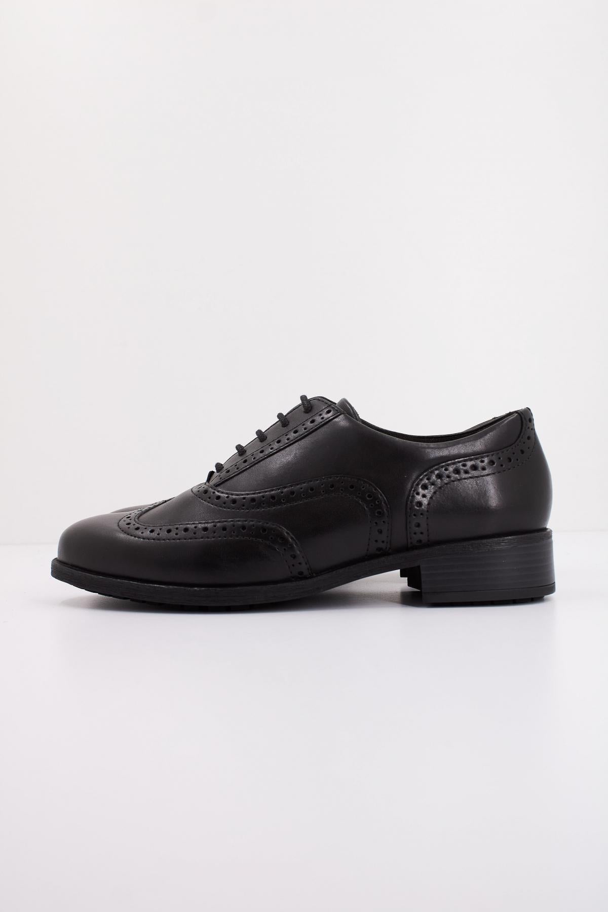 CLARKS HAVISHAM OAK LEATHER en color NEGRO  (1)