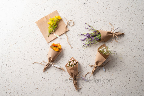 Mini Bouquet Seating Cards 