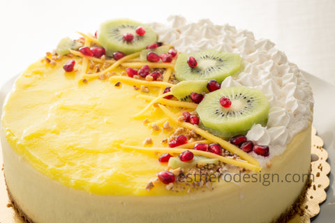 fruity topped cheese cake