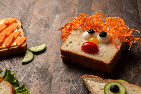 Funny Face Sandwiches