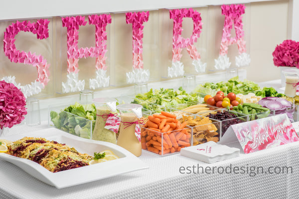 bat mitzvah salad bar