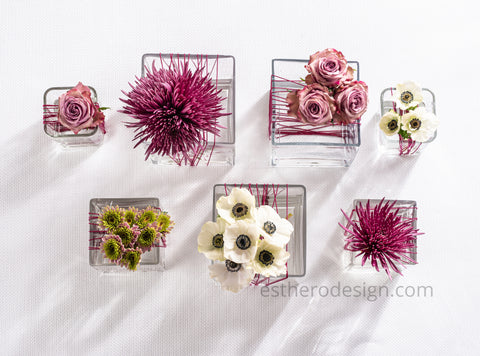 Flower Cubes