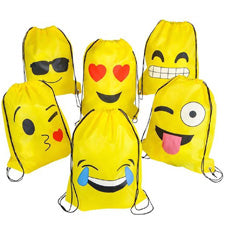 Emoji Drawstring Bag
