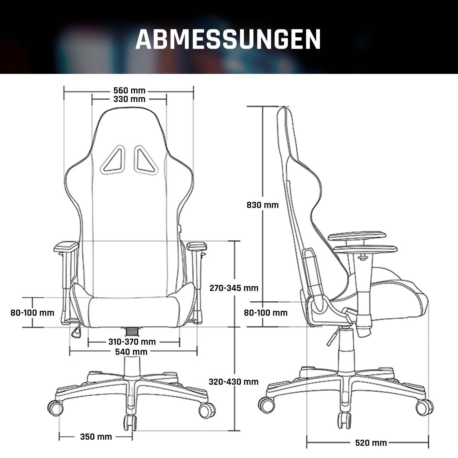 KLIM 1st Gaming Chair | Adjustable and Reclining – KLIM Technologies
