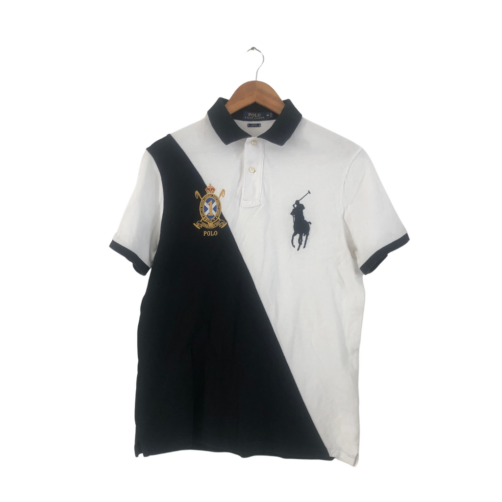 Ralph Lauren Men's Black & White Polo Shirt | Gently Used | | Secret Stash
