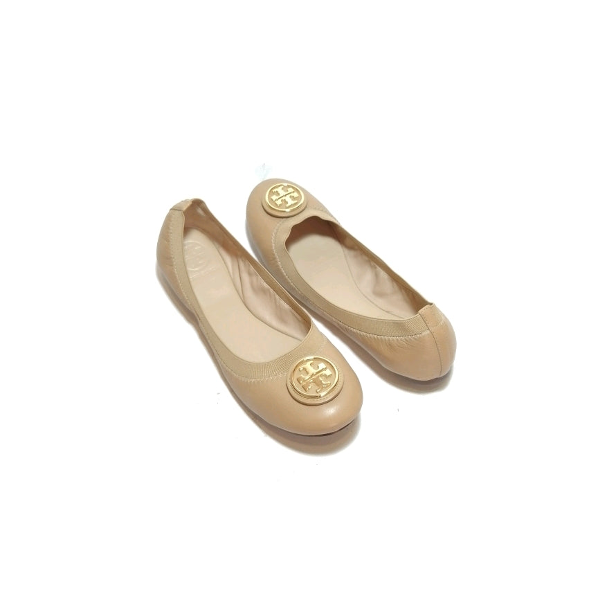 Tory Burch Sand 'Caroline 2' Ballet Flats | Gently Used | | Secret Stash