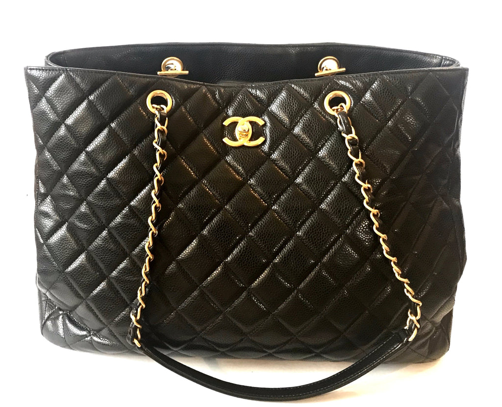 Chanel Large Classic Lambskin Tote Bag | Gently Used | – Secret Stash