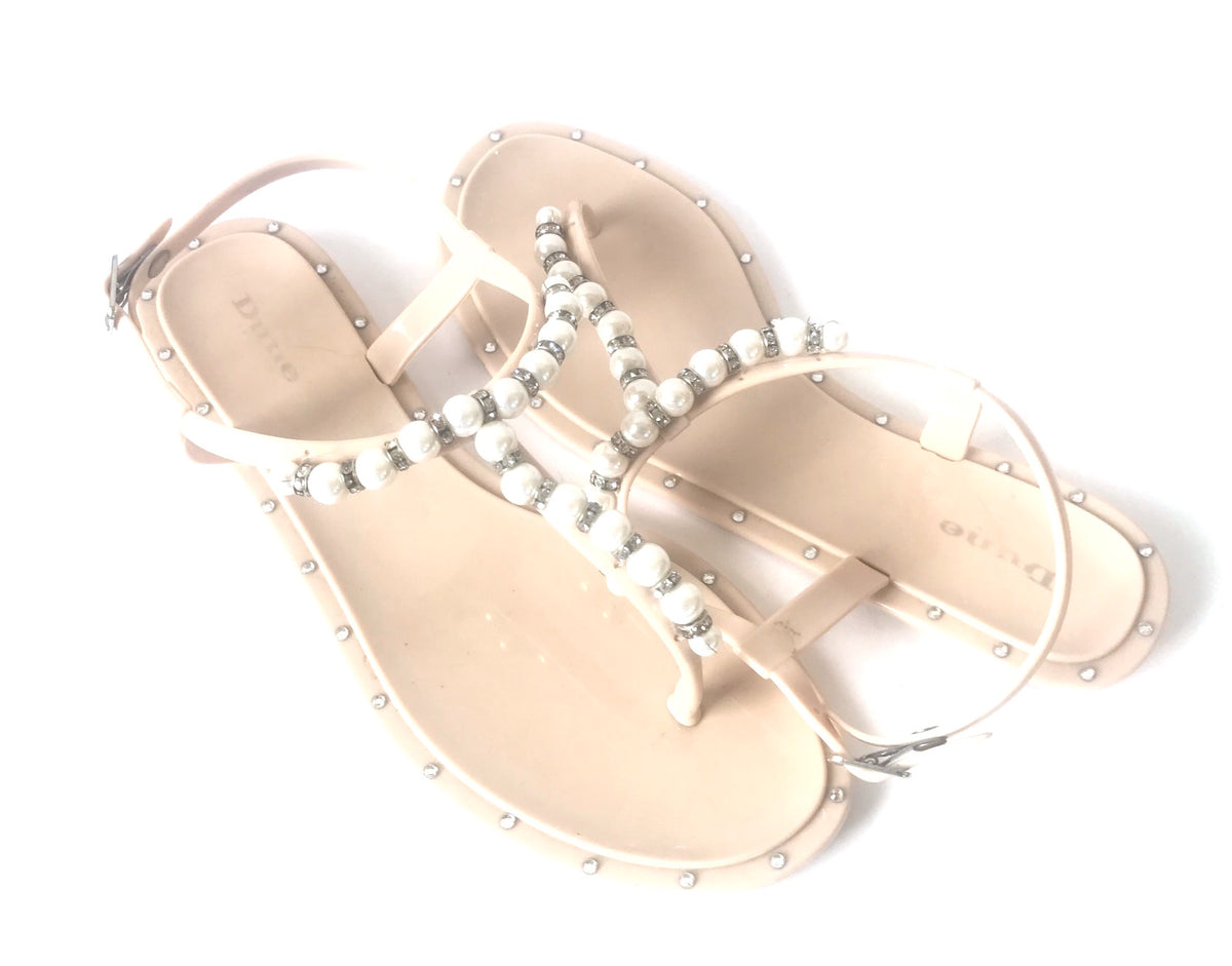 dune pearl sandals