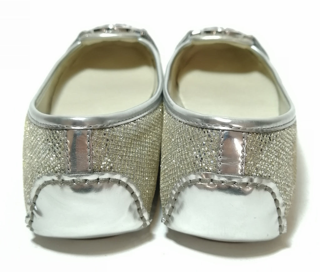 Michael Kors Silver Fulton Glitter Loafers | Gently Used | | Secret Stash