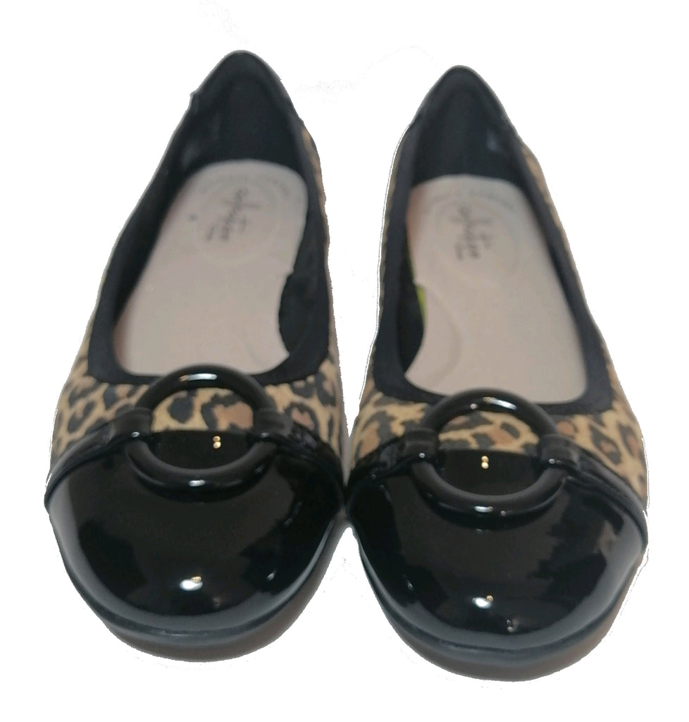 Clark's Leopard Print GRACELIN WIND Ballet Flats | Like New | | Secret ...