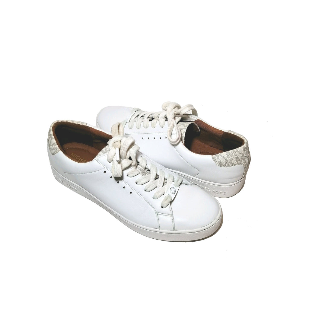 Michael Kors White IRVING Sneakers | Gently Used | | Secret Stash