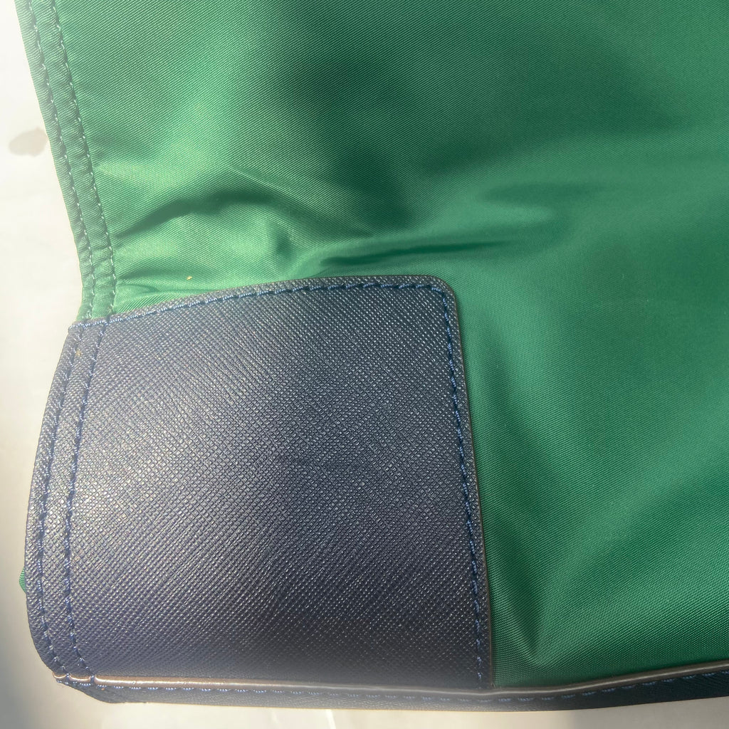 Tory Burch Green 'Ella' Nylon Tote Bag | Gently Used | | Secret Stash