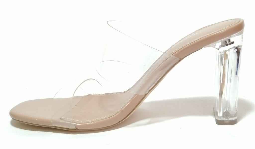 clear zara heels