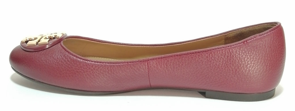 Tory Burch Maroon 'Claire' Ballet Flats | Gently Used | | Secret Stash