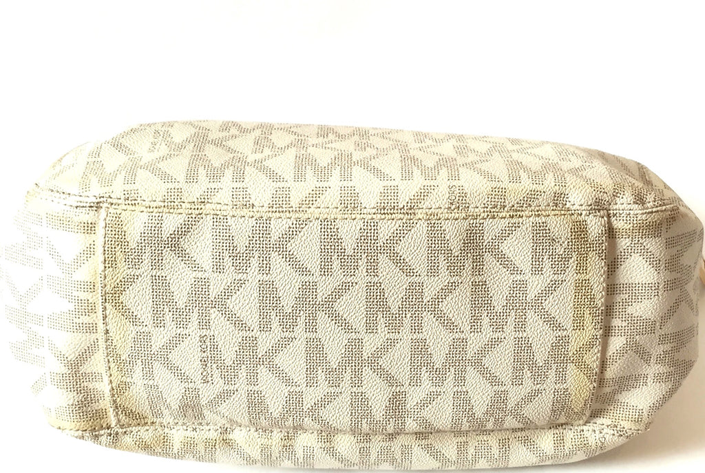 Michael Kors Monogram Canvas Large Shoulder Bag | Pre Loved | | Secret Stash